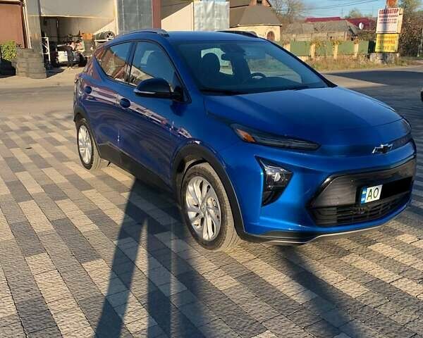 Синий Шевроле Bolt EUV, объемом двигателя 0 л и пробегом 30 тыс. км за 16000 $, фото 1 на Automoto.ua