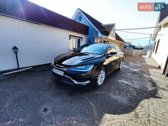 Крайслер 200 2015 в Андрушевке на Automoto.ua Черный Крайслер 200, объемом двигателя 2.36 л и пробегом 230 тыс. км за 8000 $, фото 1 на Automoto.ua