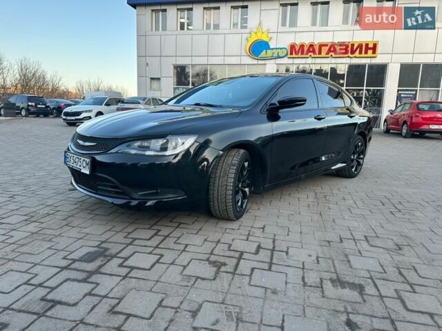 Черный Крайслер 200, объемом двигателя 2.36 л и пробегом 232 тыс. км за 7900 $, фото 1 на Automoto.ua