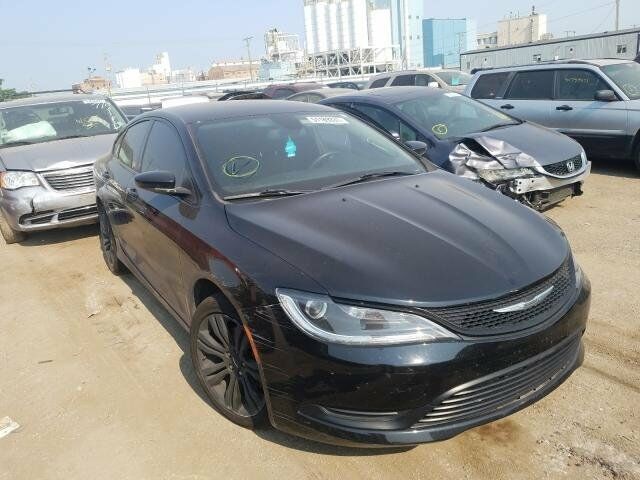 Черный Крайслер 200, объемом двигателя 2.4 л и пробегом 80 тыс. км за 2200 $, фото 1 на Automoto.ua