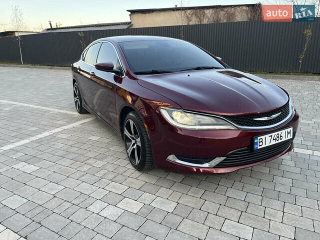 Червоний Крайслер 200, об'ємом двигуна 2.36 л та пробігом 185 тис. км за 10950 $, фото 1 на Automoto.ua