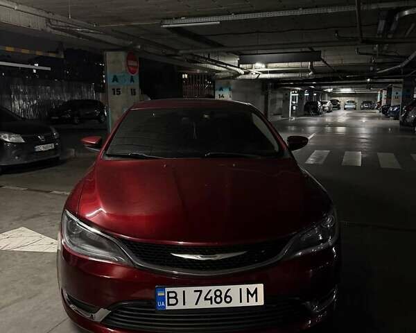 Червоний Крайслер 200, об'ємом двигуна 2.4 л та пробігом 184 тис. км за 8599 $, фото 1 на Automoto.ua