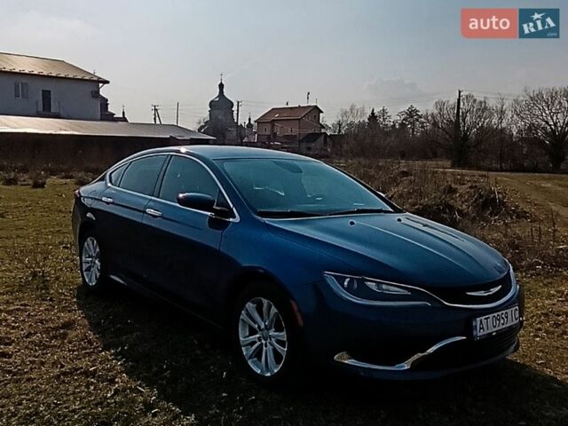 Синий Крайслер 200, объемом двигателя 2.36 л и пробегом 168 тыс. км за 8900 $, фото 1 на Automoto.ua