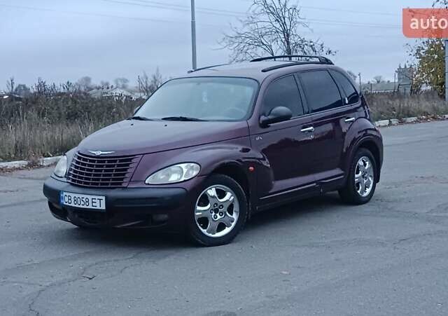 Червоний Крайслер PT Cruiser, об'ємом двигуна 2 л та пробігом 170 тис. км за 4500 $, фото 1 на Automoto.ua