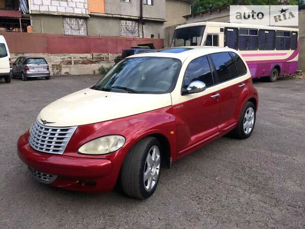 Червоний Крайслер PT Cruiser, об'ємом двигуна 2 л та пробігом 155 тис. км за 5500 $, фото 1 на Automoto.ua