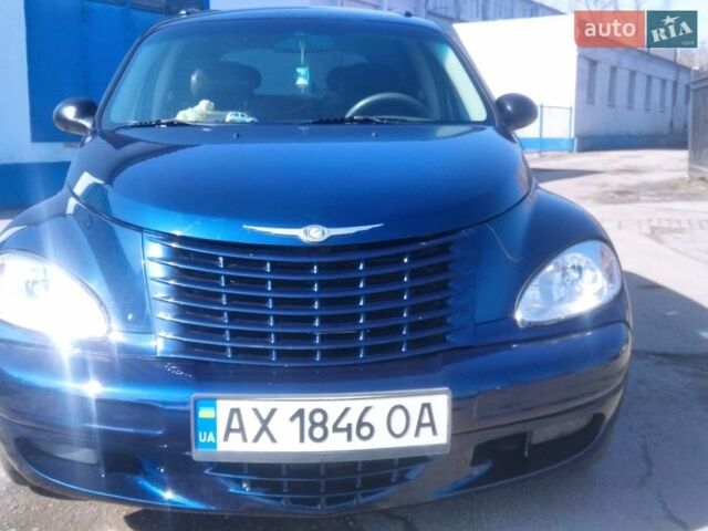 Синий Крайслер ПТ Крузер, объемом двигателя 2 л и пробегом 330 тыс. км за 3800 $, фото 1 на Automoto.ua