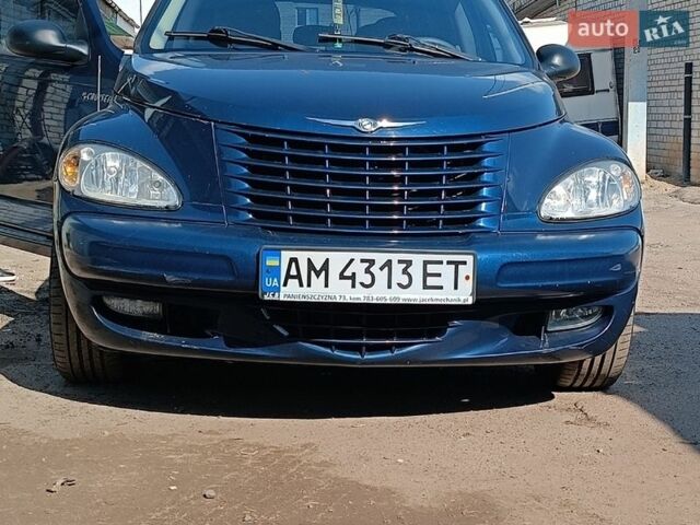 Синий Крайслер ПТ Крузер, объемом двигателя 1.6 л и пробегом 250 тыс. км за 3200 $, фото 1 на Automoto.ua