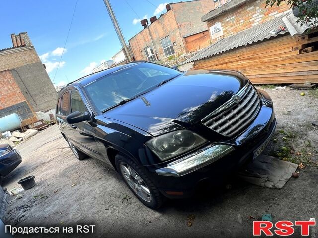 Черный Крайслер Пасифик, объемом двигателя 3.5 л и пробегом 158 тыс. км за 4999 $, фото 1 на Automoto.ua