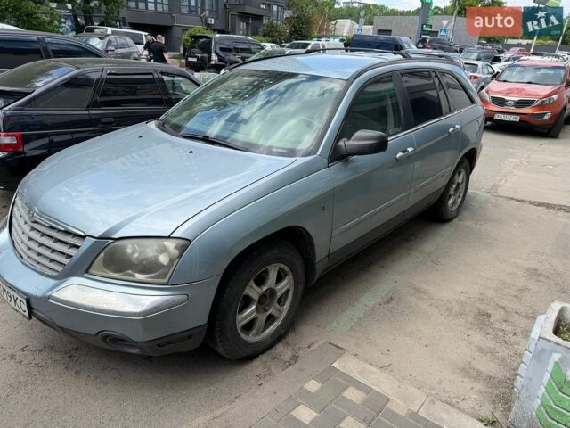 Синий Крайслер Пасифик, объемом двигателя 3.52 л и пробегом 88 тыс. км за 3600 $, фото 1 на Automoto.ua