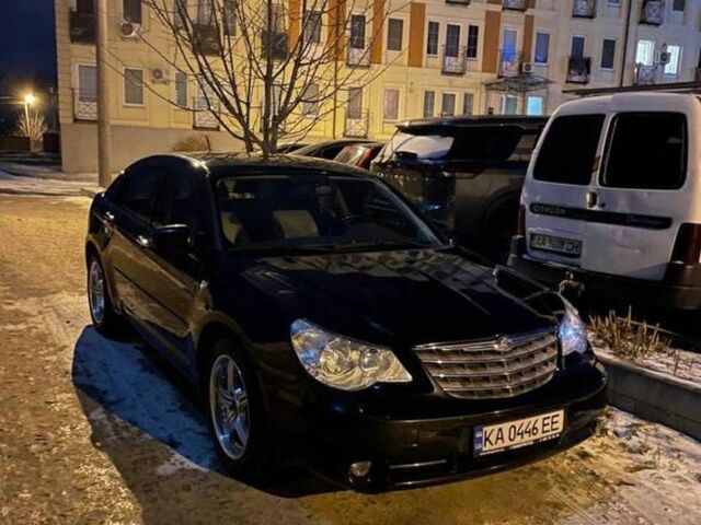 Черный Крайслер Себринг, объемом двигателя 2.4 л и пробегом 130 тыс. км за 6100 $, фото 1 на Automoto.ua