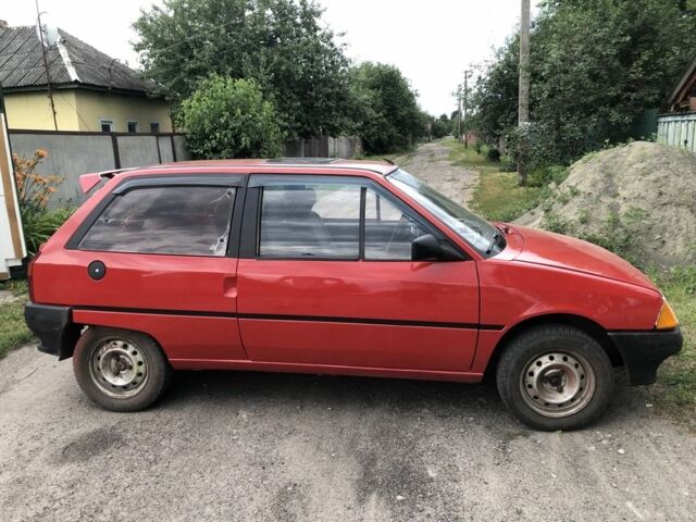 Красный Ситроен АХ, объемом двигателя 1.4 л и пробегом 180 тыс. км за 1100 $, фото 1 на Automoto.ua
