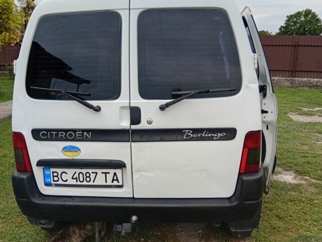 Білий Сітроен Берлінго, об'ємом двигуна 1.9 л та пробігом 334 тис. км за 3200 $, фото 1 на Automoto.ua