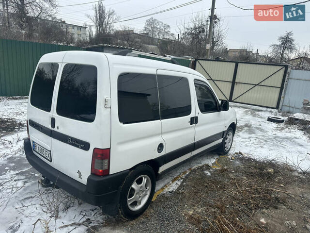Белый Ситроен Берлинго, объемом двигателя 1.9 л и пробегом 250 тыс. км за 3400 $, фото 1 на Automoto.ua