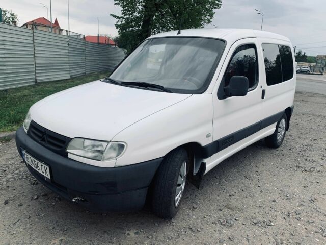 Ситроен Берлинго 2002 в Хмельнике на Automoto.ua Белый Ситроен Берлинго, объемом двигателя 1.9 л и пробегом 373 тыс. км за 3200 $, фото 1 на Automoto.ua