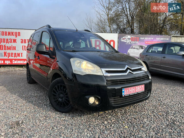 Черный Ситроен Берлинго, объемом двигателя 1.6 л и пробегом 286 тыс. км за 8900 $, фото 1 на Automoto.ua