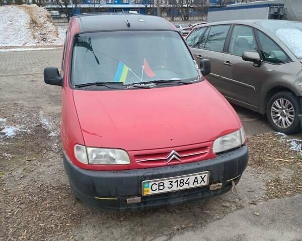 Червоний Сітроен Берлінго, об'ємом двигуна 1.8 л та пробігом 390 тис. км за 2100 $, фото 1 на Automoto.ua