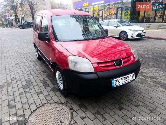Красный Ситроен Берлинго, объемом двигателя 1.9 л и пробегом 300 тыс. км за 2650 $, фото 1 на Automoto.ua