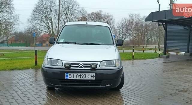 Серый Ситроен Берлинго, объемом двигателя 1.9 л и пробегом 277 тыс. км за 3999 $, фото 1 на Automoto.ua