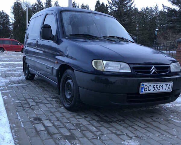 Синий Ситроен Берлинго, объемом двигателя 1.9 л и пробегом 310 тыс. км за 2750 $, фото 1 на Automoto.ua