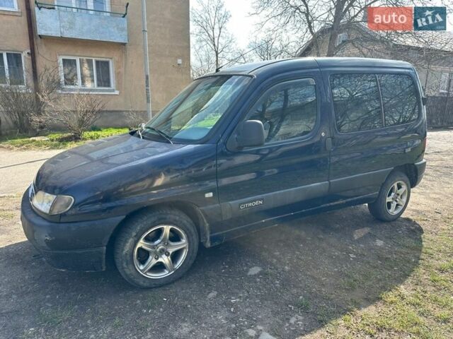 Синий Ситроен Берлинго, объемом двигателя 1.9 л и пробегом 340 тыс. км за 1999 $, фото 1 на Automoto.ua