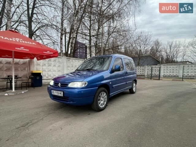 Синій Сітроен Берлінго, об'ємом двигуна 1.59 л та пробігом 351 тис. км за 3800 $, фото 1 на Automoto.ua