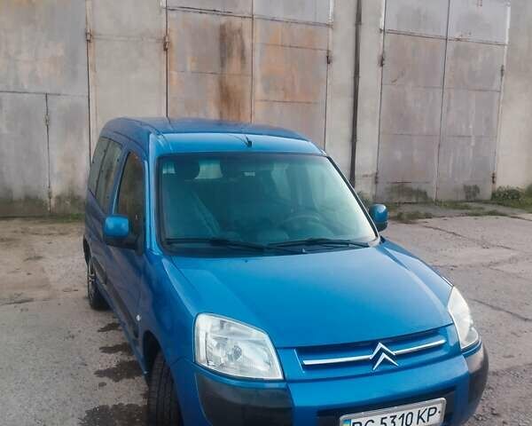 Синій Сітроен Берлінго, об'ємом двигуна 1.4 л та пробігом 202 тис. км за 3800 $, фото 1 на Automoto.ua