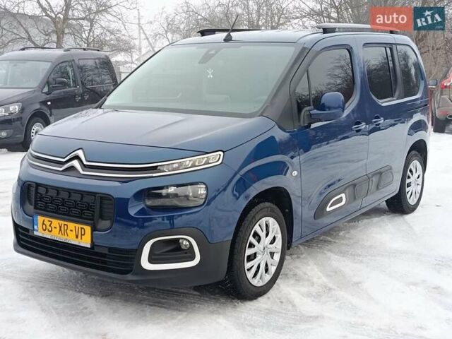 Синий Ситроен Берлинго, объемом двигателя 1.5 л и пробегом 192 тыс. км за 14850 $, фото 1 на Automoto.ua