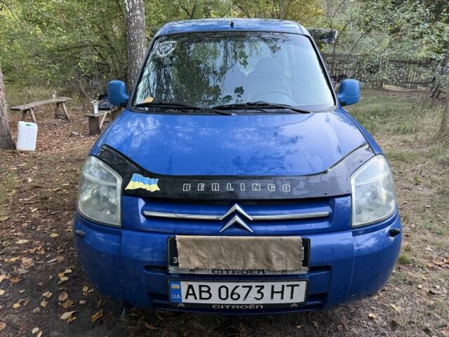 Синій Сітроен Берлінго, об'ємом двигуна 1.4 л та пробігом 360 тис. км за 2908 $, фото 1 на Automoto.ua