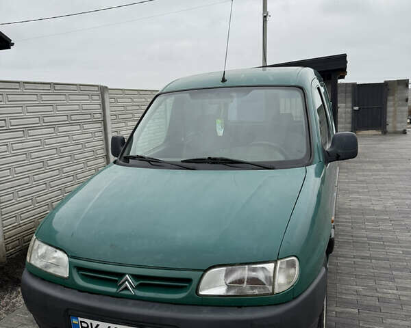 Зеленый Ситроен Берлинго, объемом двигателя 1.9 л и пробегом 350 тыс. км за 1750 $, фото 1 на Automoto.ua