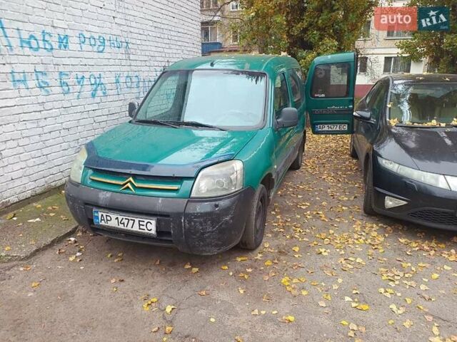 Зеленый Ситроен Берлинго, объемом двигателя 1.4 л и пробегом 371 тыс. км за 2900 $, фото 1 на Automoto.ua