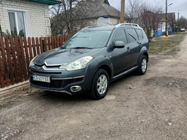 Серый Ситроен С-Кроссер, объемом двигателя 2.2 л и пробегом 337 тыс. км за 9000 $, фото 1 на Automoto.ua