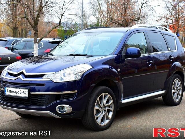 Синий Ситроен С-Кроссер, объемом двигателя 2.2 л и пробегом 158 тыс. км за 10300 $, фото 1 на Automoto.ua