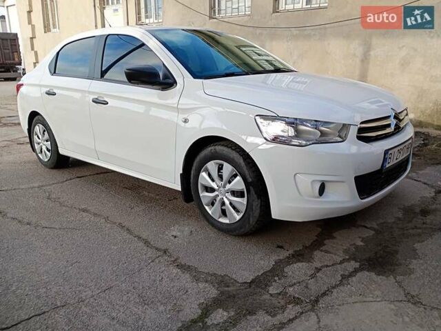 Білий Сітроен С-Елізє, об'ємом двигуна 1.2 л та пробігом 111 тис. км за 5399 $, фото 1 на Automoto.ua