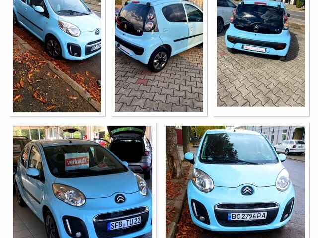 Синий Ситроен С1, объемом двигателя 1 л и пробегом 48 тыс. км за 6100 $, фото 1 на Automoto.ua