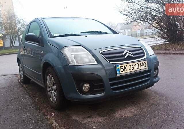 Синий Ситроен С2, объемом двигателя 1.4 л и пробегом 258 тыс. км за 3300 $, фото 1 на Automoto.ua