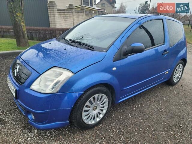 Синий Ситроен С2, объемом двигателя 1.4 л и пробегом 165 тыс. км за 3500 $, фото 1 на Automoto.ua