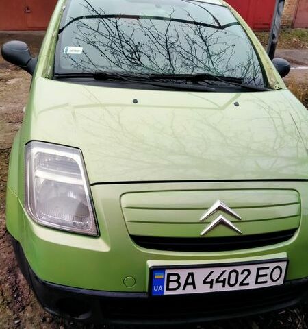 Зеленый Ситроен С2, объемом двигателя 1.12 л и пробегом 202 тыс. км за 2500 $, фото 1 на Automoto.ua