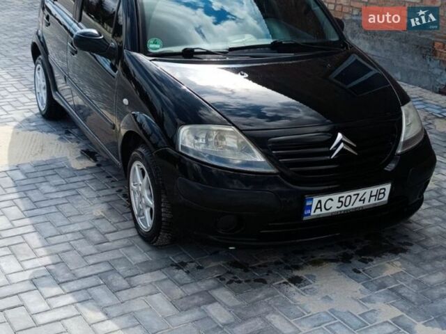 Черный Ситроен С3, объемом двигателя 1.4 л и пробегом 249 тыс. км за 3100 $, фото 1 на Automoto.ua