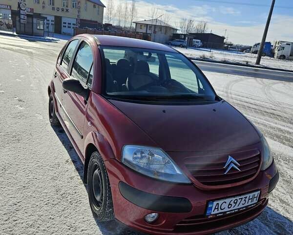 Красный Ситроен С3, объемом двигателя 1.36 л и пробегом 166 тыс. км за 3600 $, фото 1 на Automoto.ua