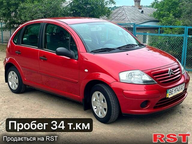 Красный Ситроен С3, объемом двигателя 1.2 л и пробегом 34 тыс. км за 5300 $, фото 1 на Automoto.ua