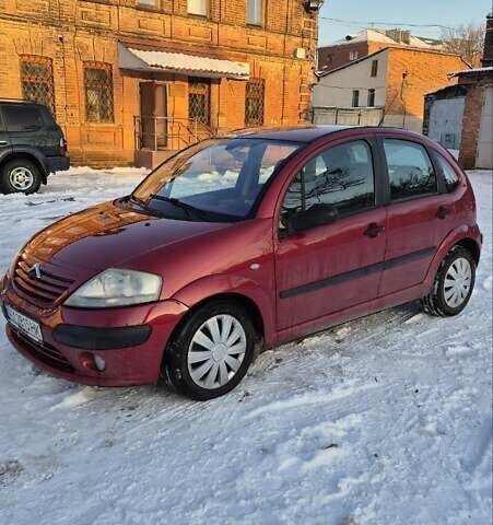 Красный Ситроен С3, объемом двигателя 1.4 л и пробегом 142 тыс. км за 3450 $, фото 1 на Automoto.ua