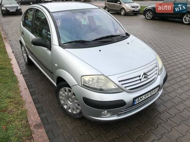 Сірий Сітроен С3, об'ємом двигуна 1.4 л та пробігом 155 тис. км за 3400 $, фото 1 на Automoto.ua