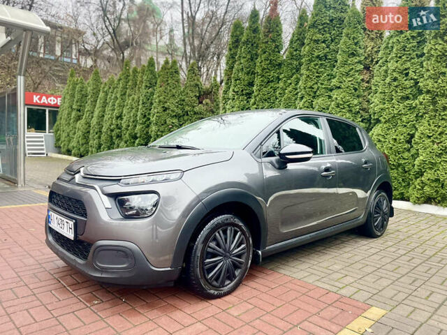 Серый Ситроен С3, объемом двигателя 1.2 л и пробегом 78 тыс. км за 9499 $, фото 1 на Automoto.ua