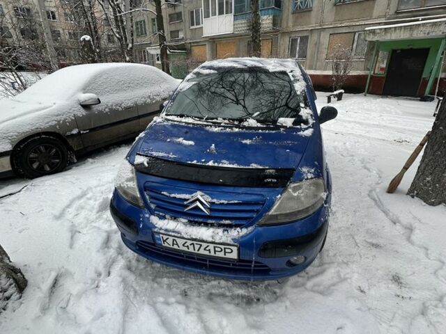 Синий Ситроен С3, объемом двигателя 1.4 л и пробегом 400 тыс. км за 2300 $, фото 1 на Automoto.ua