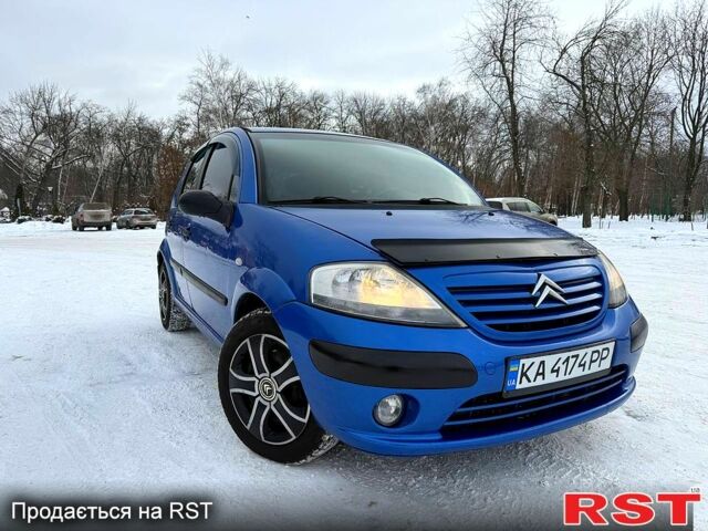 Синий Ситроен С3, объемом двигателя 1.4 л и пробегом 212 тыс. км за 3699 $, фото 1 на Automoto.ua