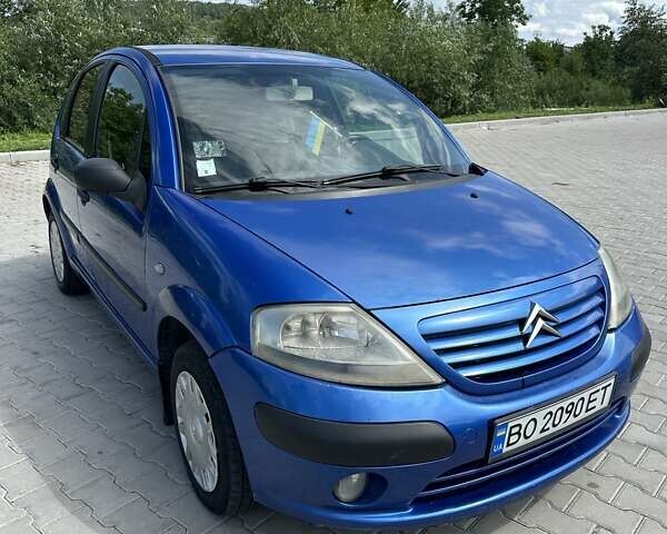 Синий Ситроен С3, объемом двигателя 1.4 л и пробегом 208 тыс. км за 3450 $, фото 1 на Automoto.ua
