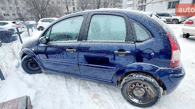 Синий Ситроен С3, объемом двигателя 1.4 л и пробегом 186 тыс. км за 2600 $, фото 1 на Automoto.ua