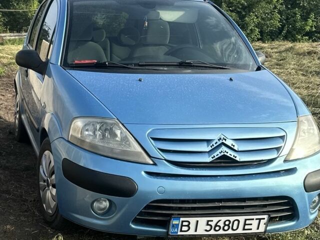 Синий Ситроен С3, объемом двигателя 1.4 л и пробегом 129 тыс. км за 3200 $, фото 1 на Automoto.ua