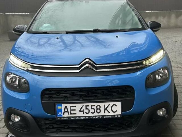 Синий Ситроен С3, объемом двигателя 1.2 л и пробегом 86 тыс. км за 9000 $, фото 1 на Automoto.ua