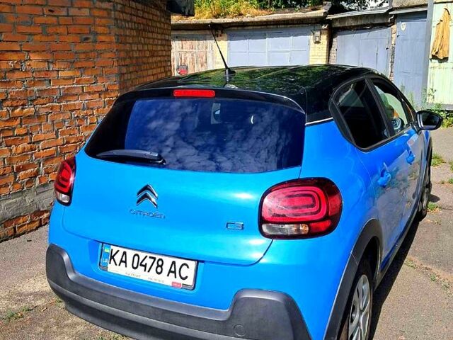 Синий Ситроен С3, объемом двигателя 1.2 л и пробегом 8 тыс. км за 12000 $, фото 1 на Automoto.ua